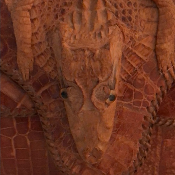 VINTAGE AUTHENTIC ALLIGATOR BAG - Picture 3 of 8